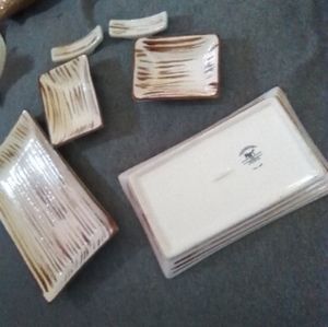 Pier 1 Suki stoneware set